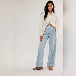 MOTHER High-Waisted Spinner Zip Jeans Lined Up New 27